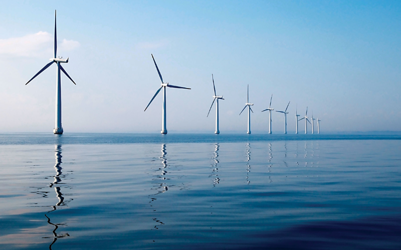 Scottish offshore wind industry diagram 